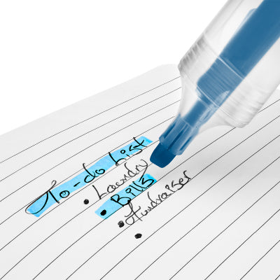 Clear With Blue