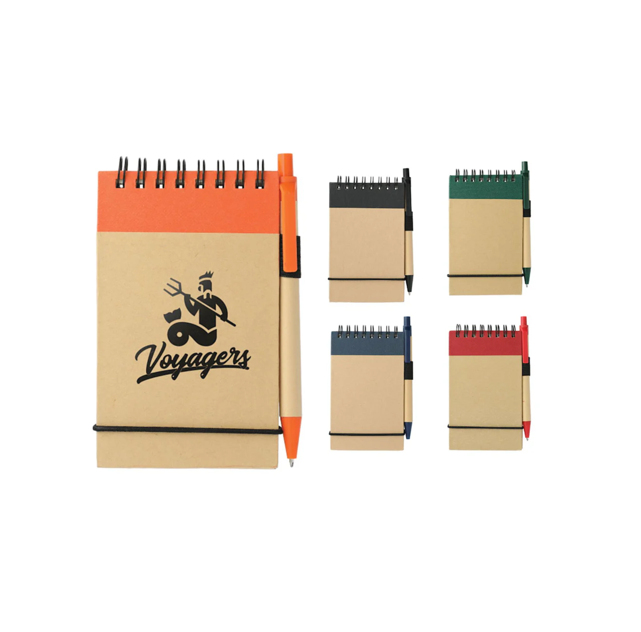 5" x 3" FSC® Mix Recycled Jotter with Pen