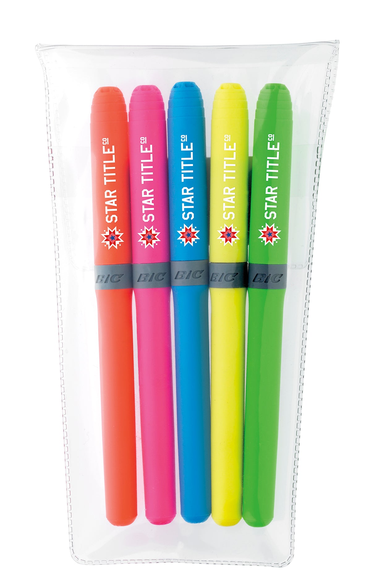 BIC® Brite Liner Grip™ 5-Pack