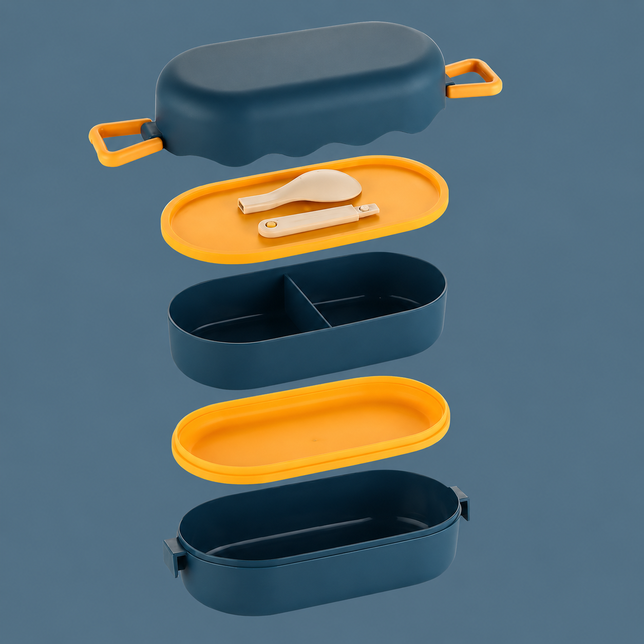 Lunch Box with spoon