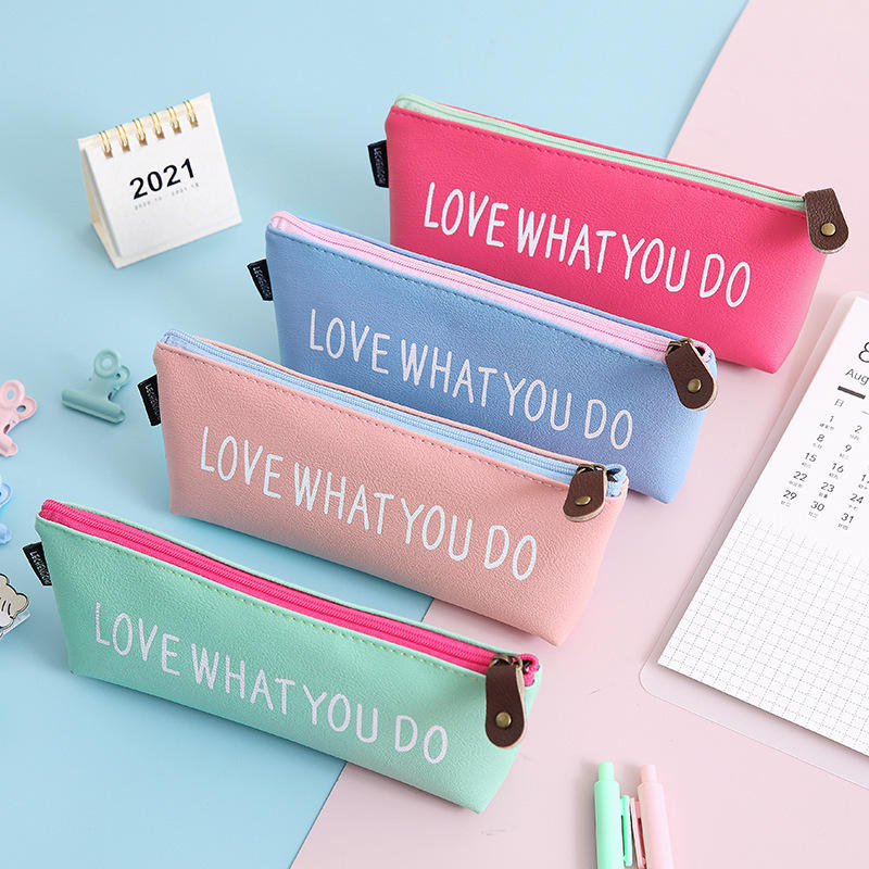 LWYD Waterproof PU Pencil Case