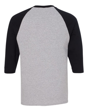 Unisex Heavy Cotton™ Raglan Three-Quarter Sleeve T-Shirt