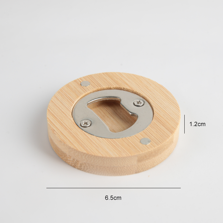 Bamboo Beer Bottle Cap Opener
