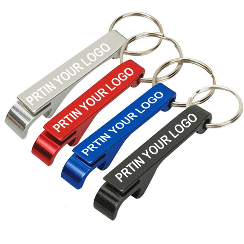 Aluminum Beer Custom Keychain Bottle Opener