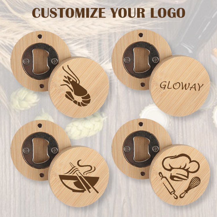 Bamboo Beer Bottle Cap Opener