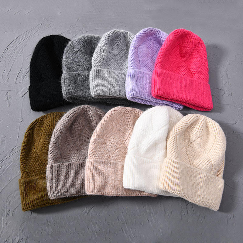 Cashmere Knitted Hat Custom