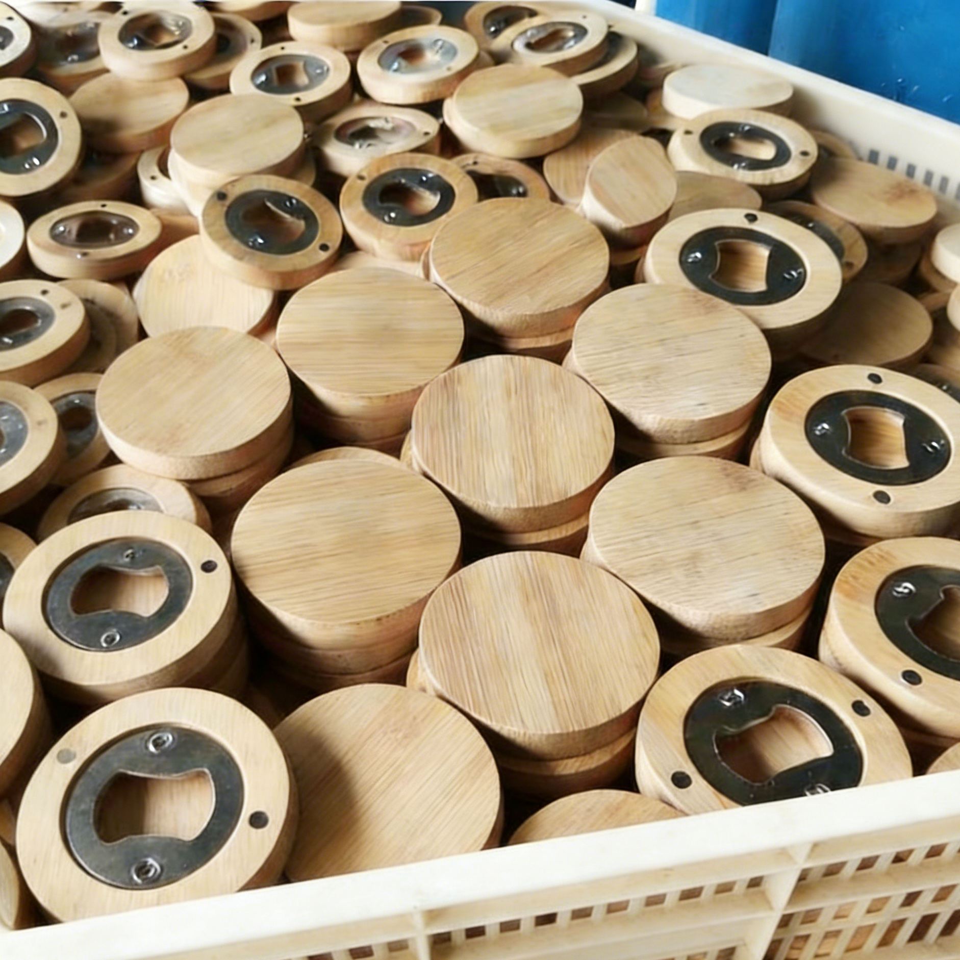 Bamboo Beer Bottle Cap Opener