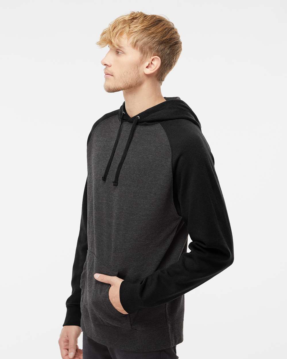 Unisex Raglan Hooded Sweatshirt