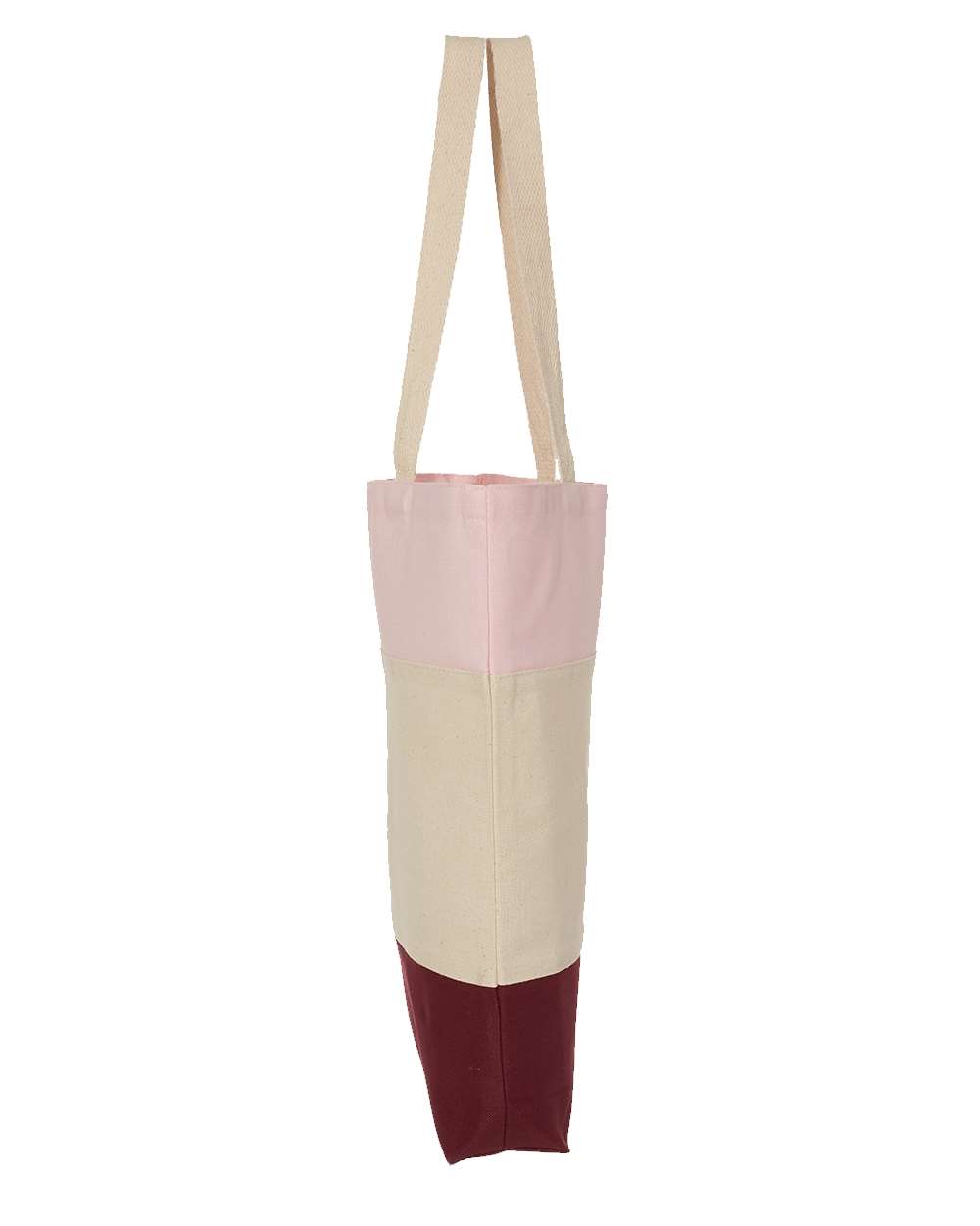 Maroon/ Natural/ Light Pink
