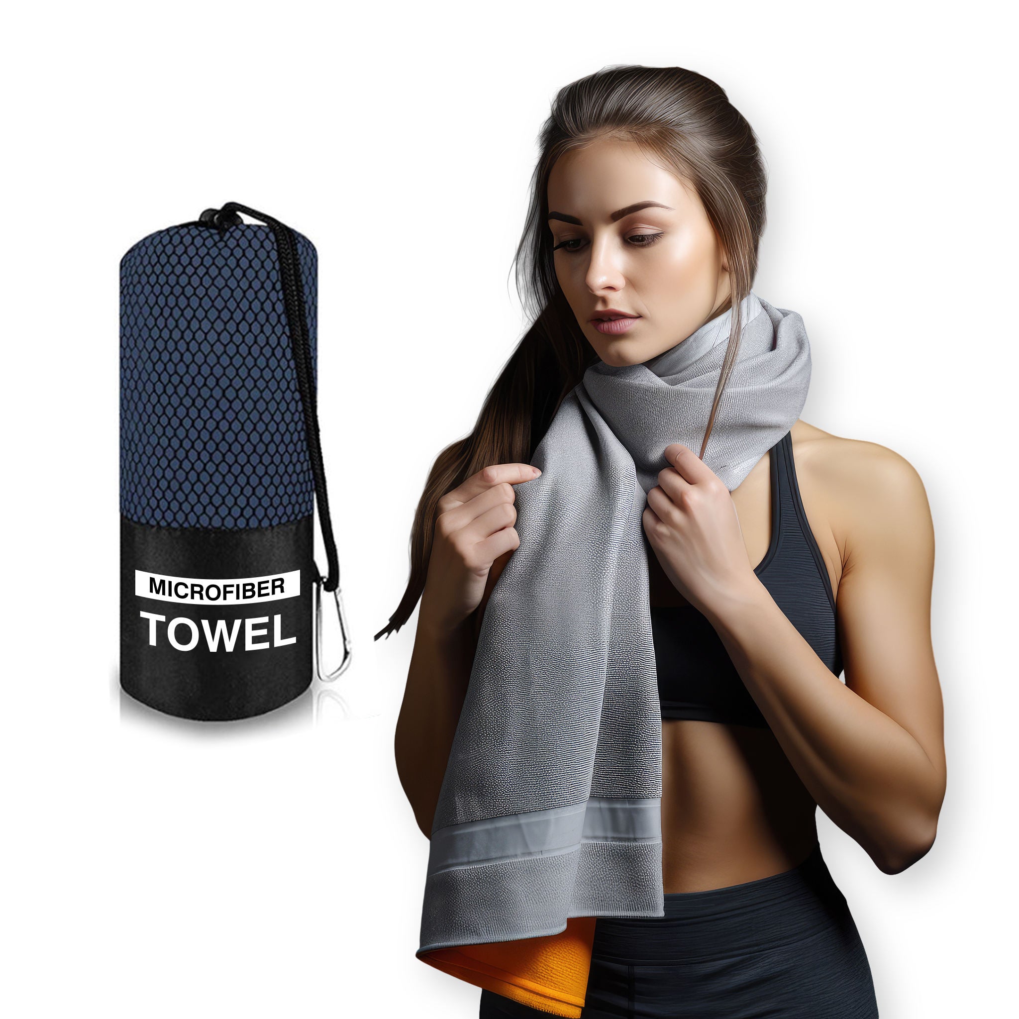 Embroidered Gym Towel